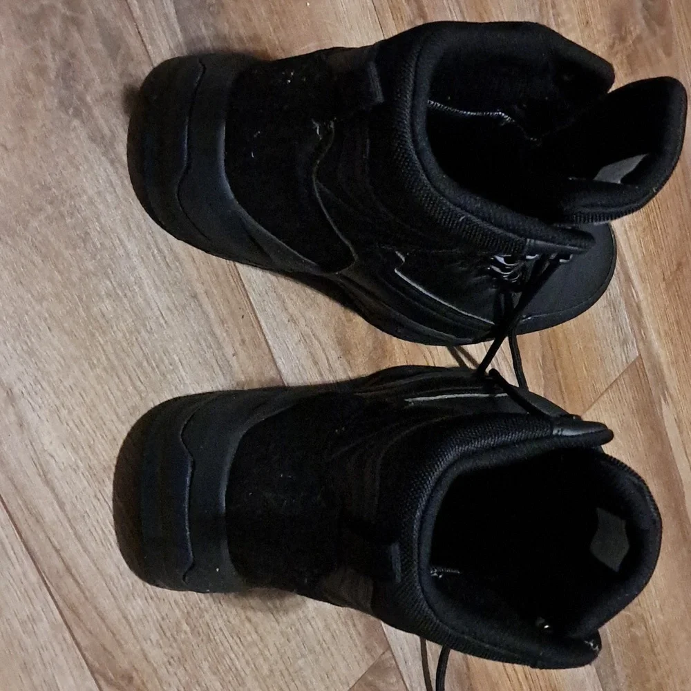 NORTI Men's Black Lace-Up Boots Size 10 - Picture 2 of 4